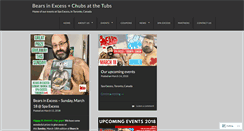 Desktop Screenshot of bearsinexcess.com